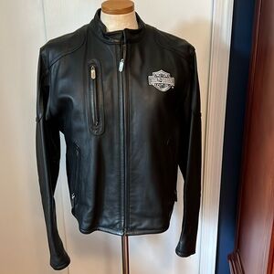 Leather Harley Davidson jacket- NWOT never worn sz med